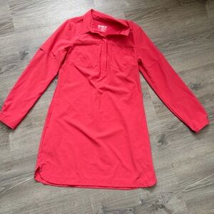 Reel Legends Red Collared Performance Shirt